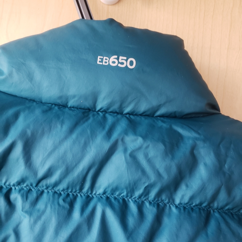 Eddie Bauer Women's Teal Puffer Vest XS 80% Down - Picture 5 of 11